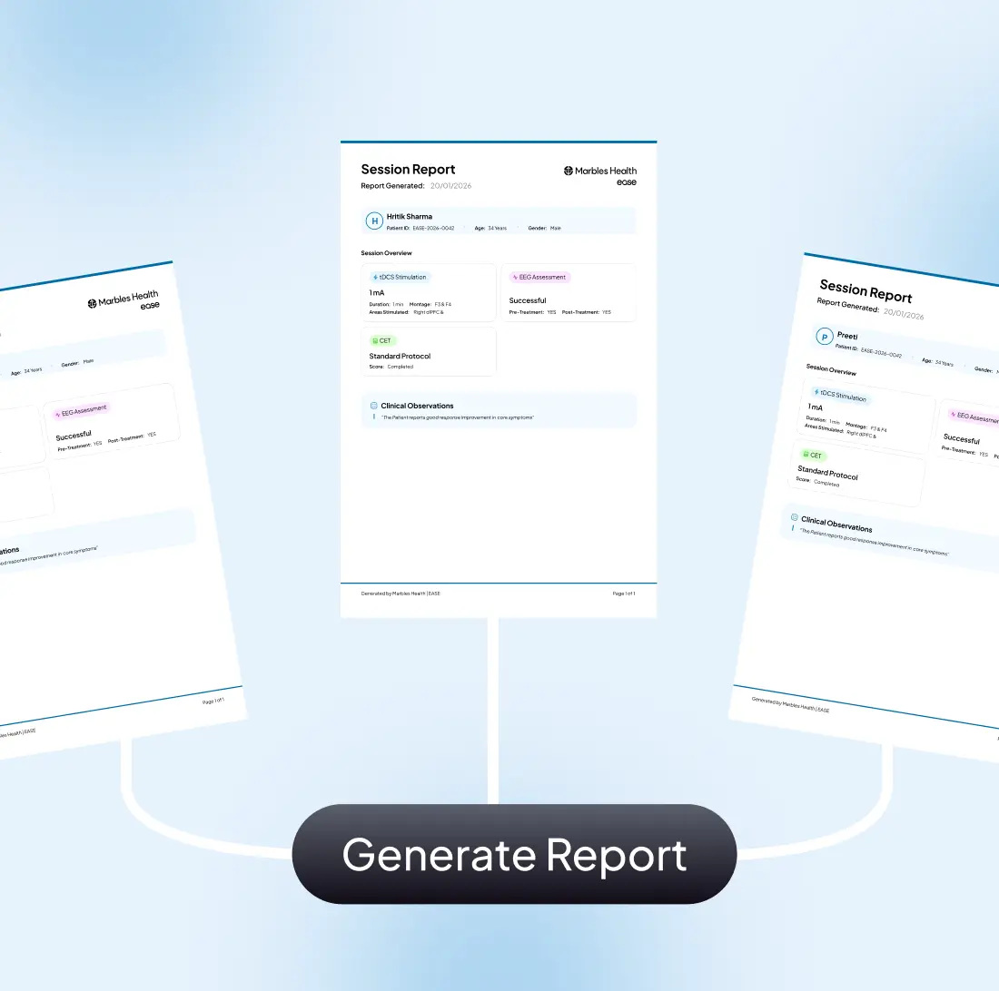 Monitor Progress &
Generate Reports